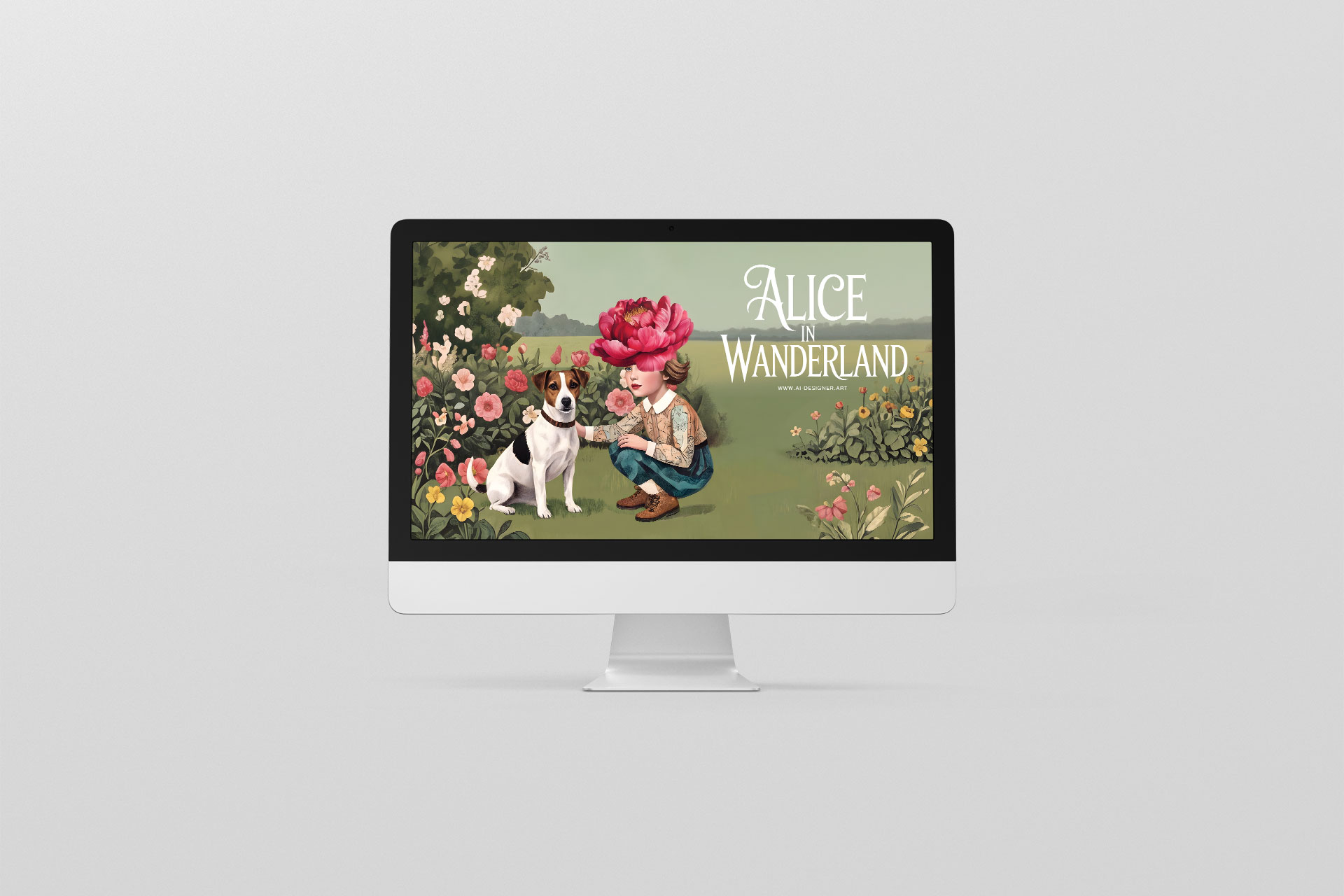 Animation IA collage luxe