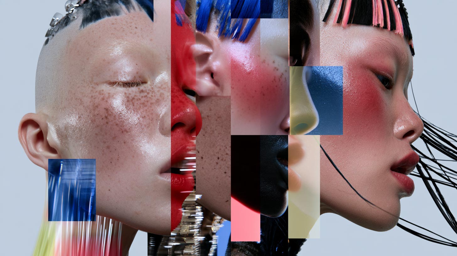 Artiste IA campagne beauté Lausanne