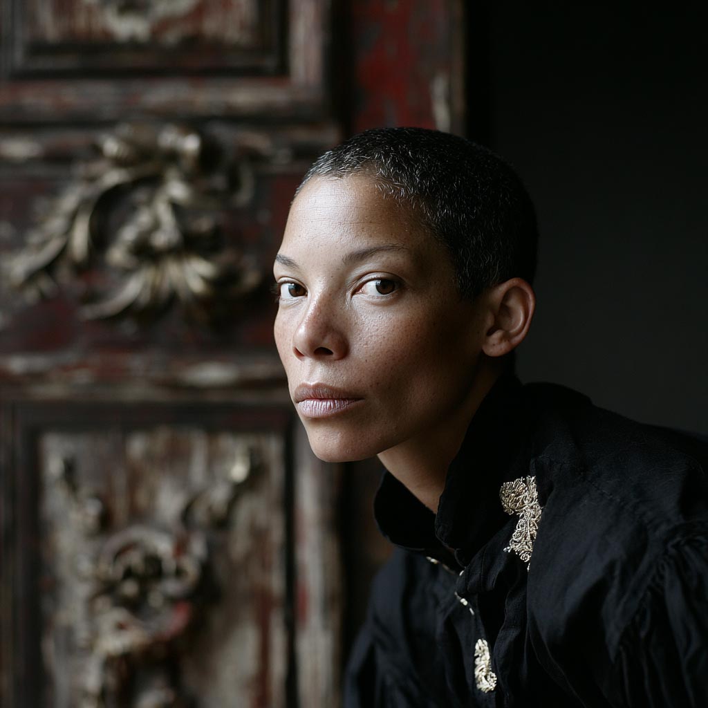 Portrait artistique IA pour un magazine de mode à Genève