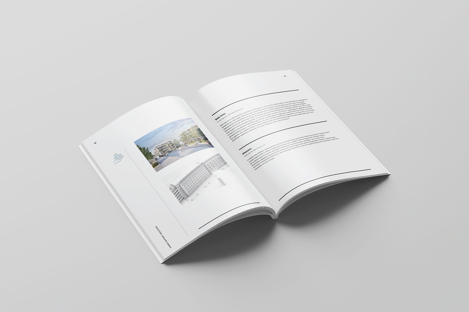 Graphiste rapport annuel Montreux
