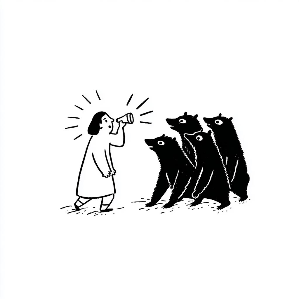 Illustration IA pour la presse culturelle à Lausanne