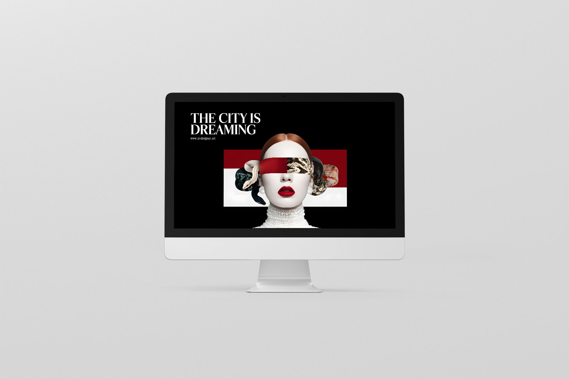 Publicité IA luxe